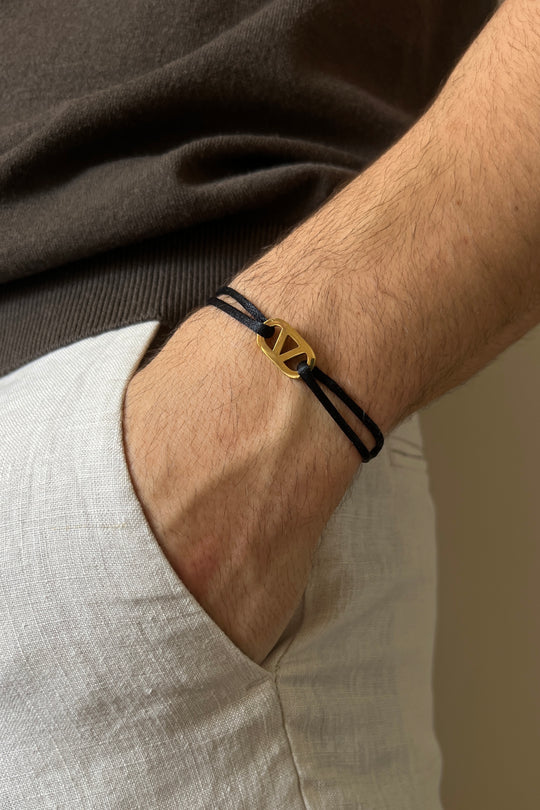 Valeur Satin bracelet Gold